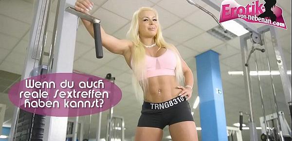  Deutsche blonde schlampe trifft sich zum porno dreh und macht sogar anal